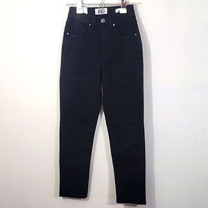 Cotton On Black Stretch Mom Casual Jeans size 4 NWT